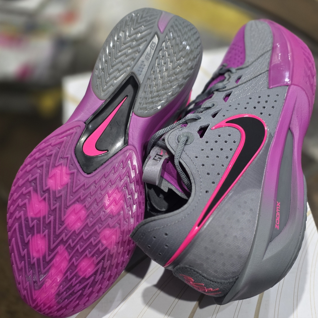 Nike Air Zoom Gt Cut 3 Smoke Grey Hot Fuchsia
